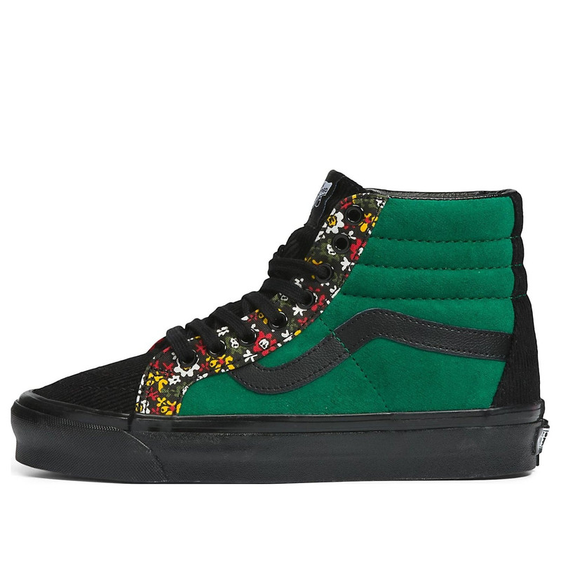 밴 SK8-HI Anaheim 공장 38 DX '블랙 그린 레드' VN0A5KXVRGR - 1