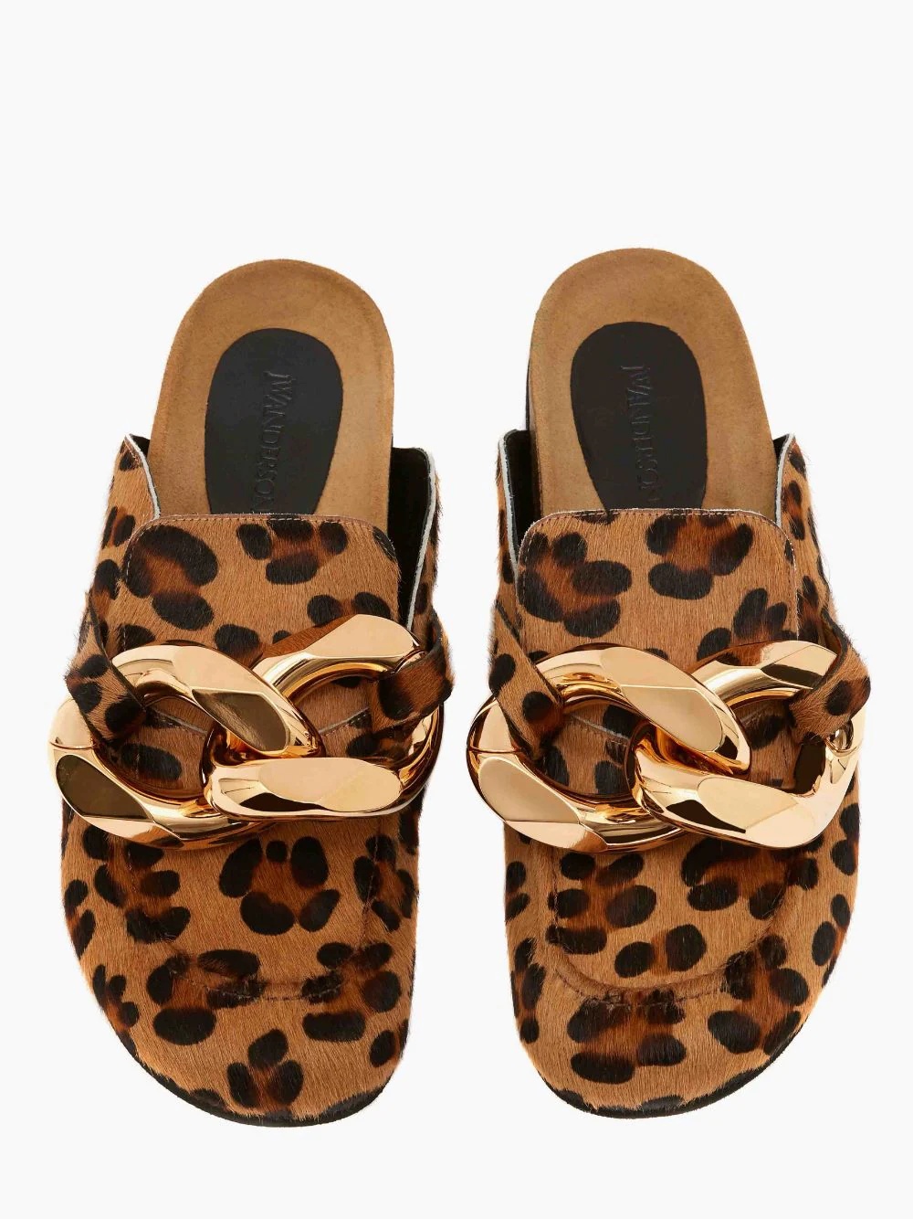 WOMEN’S CHAIN LOAFER MULES - 5