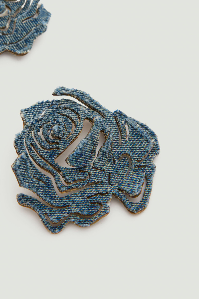 Maxi Rose Stud Earrings 3