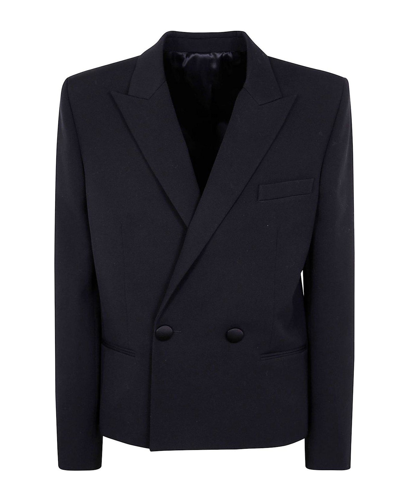 Double Breasted Tailored Blazer - 1