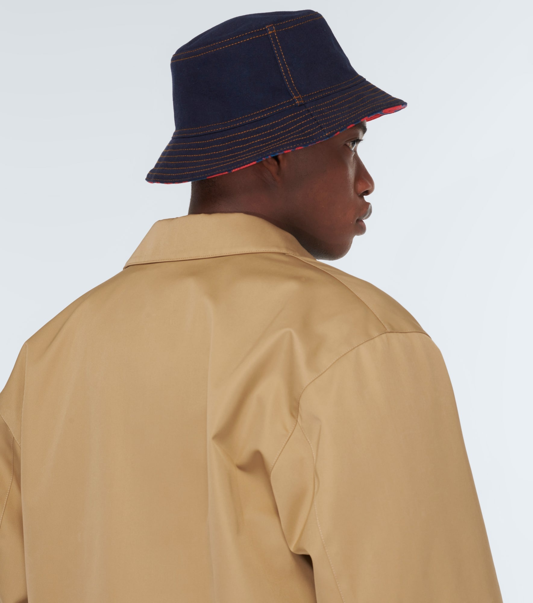 Denim bucket hat - 3