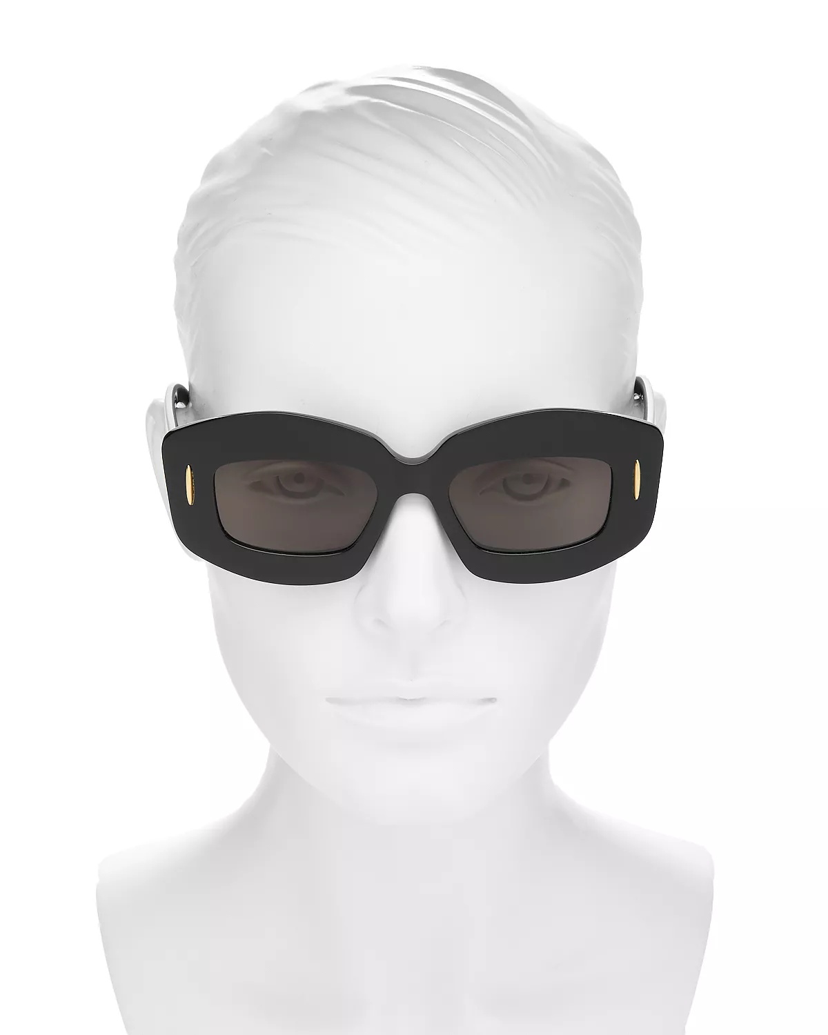 Chunky Anagram Rectangular Sunglasses, 49mm - 2
