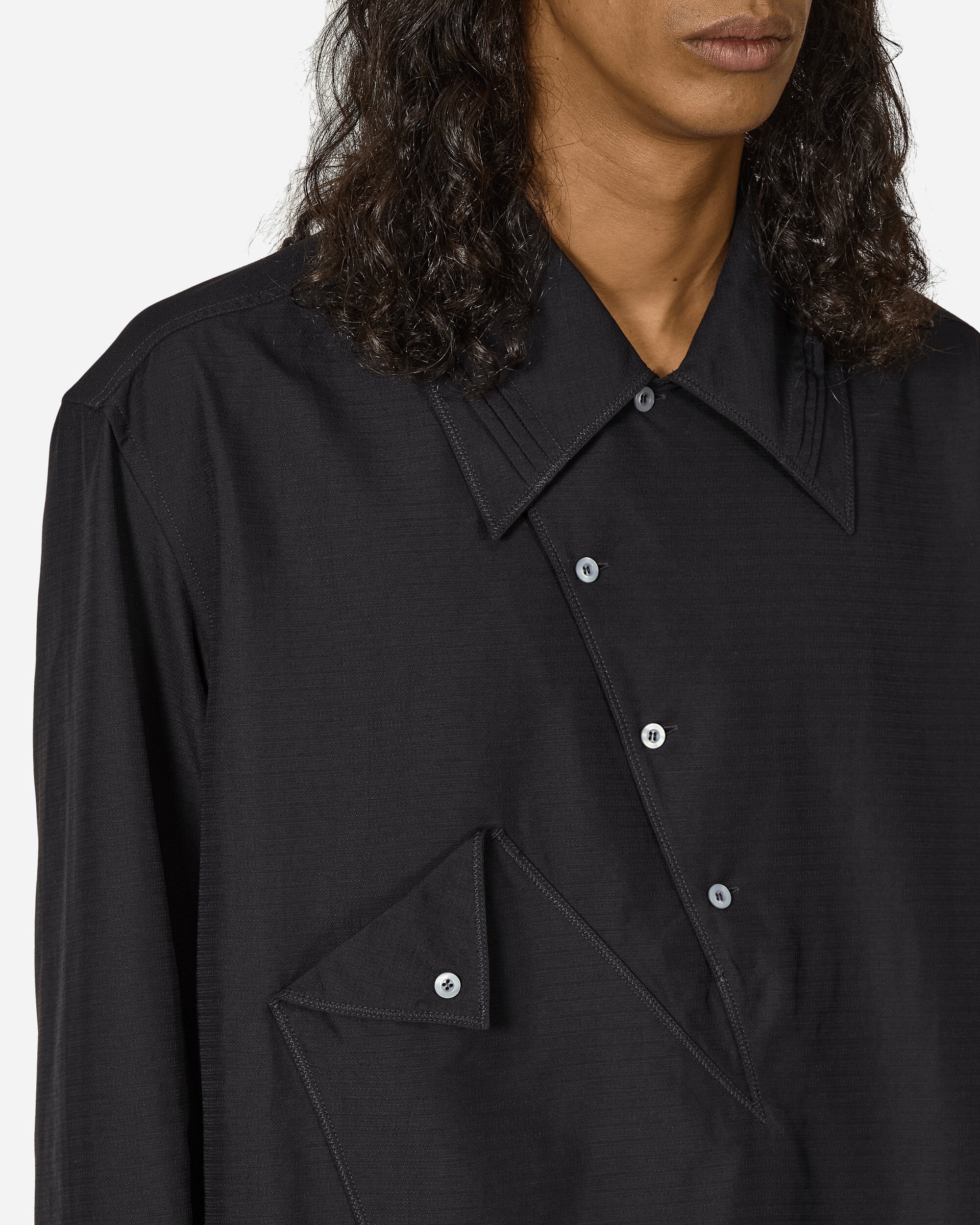 Jarocka Overshirt Jet Black - 5