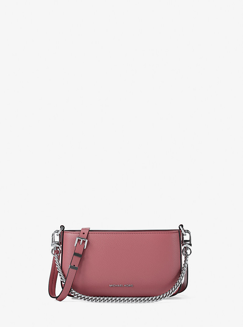 Bryant Small Pebbled Leather Convertible Pochette 1