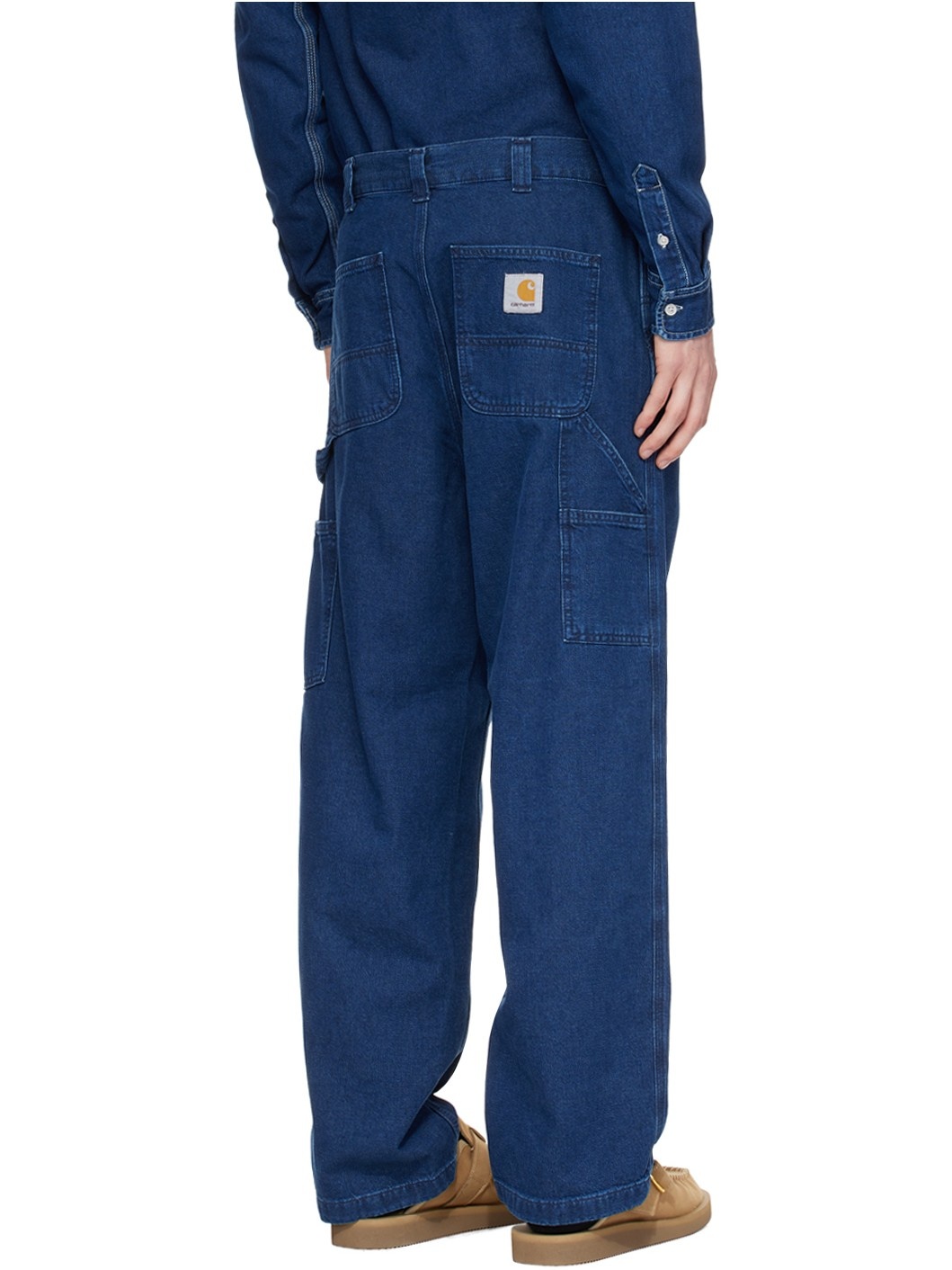 Indigo OG Single Knee Denim Trousers - 3