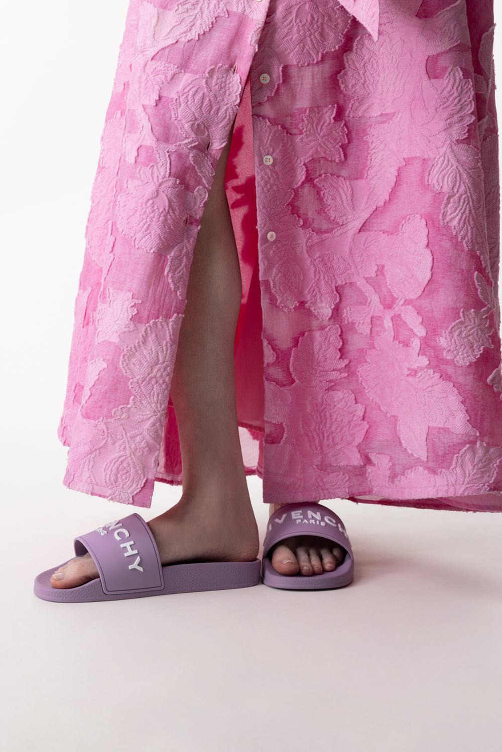Flat Slides - Orchid Purple - 2