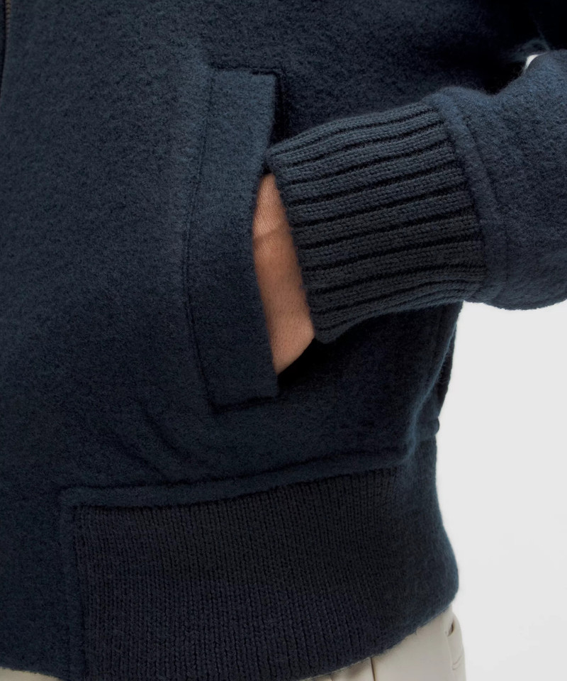 Wool-Blend Collared Jacket 5