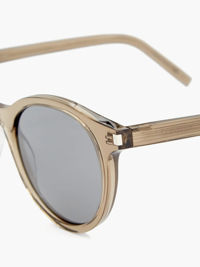 SAINT LAURENT Round acetate sunglasses outlook