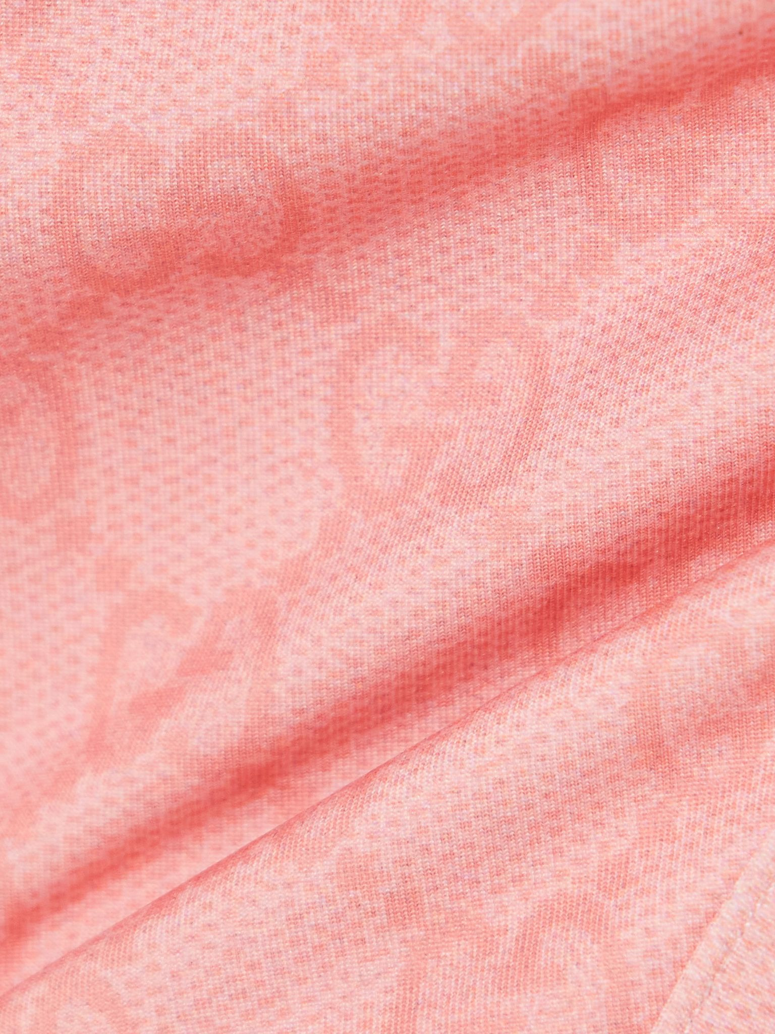 Embellished printed triangle bikini Pink - 4