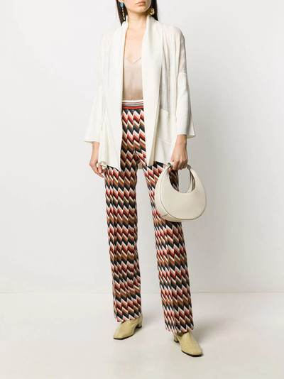 Missoni zigzag knit trousers outlook