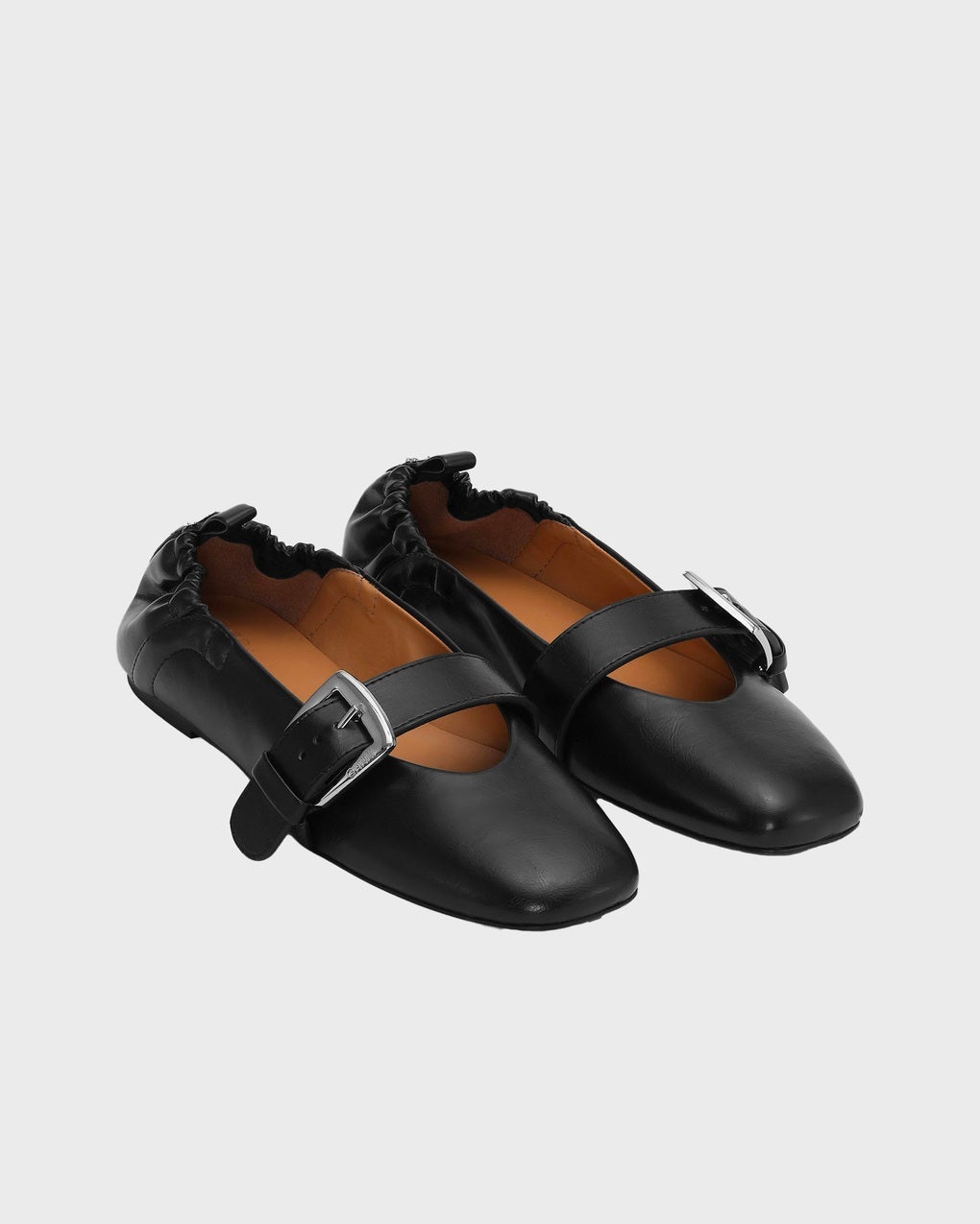 Ballerina Butterfly Strap Crinkle Oleate Black - 2