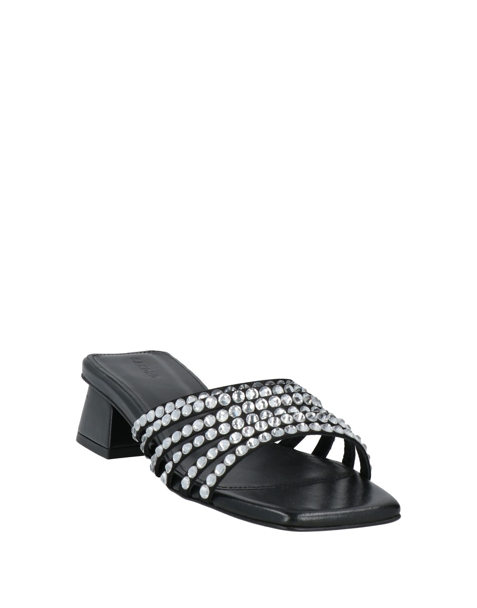 Black Women's Sandals - 2