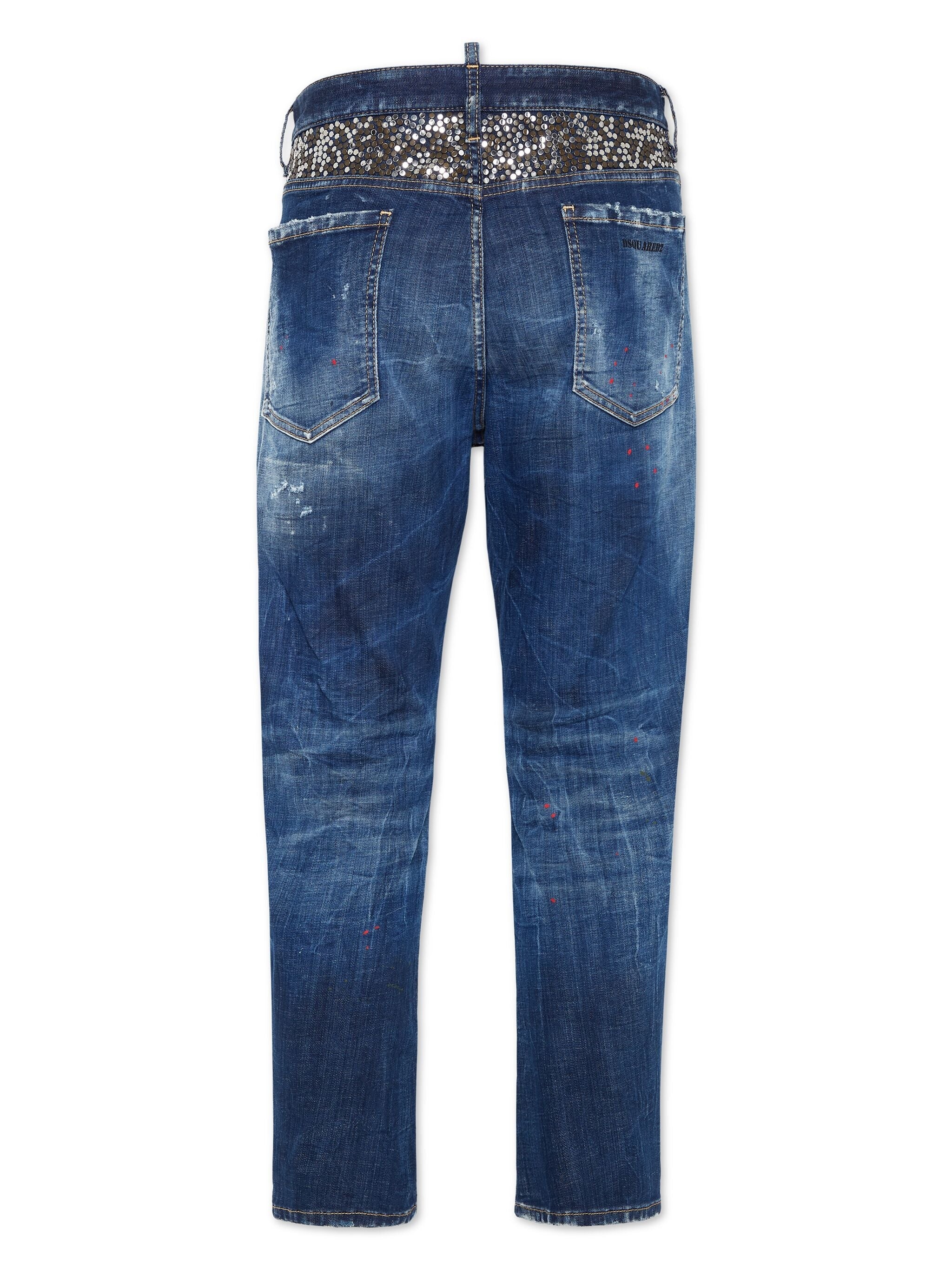 Distressed Straight-leg Jeans - 2