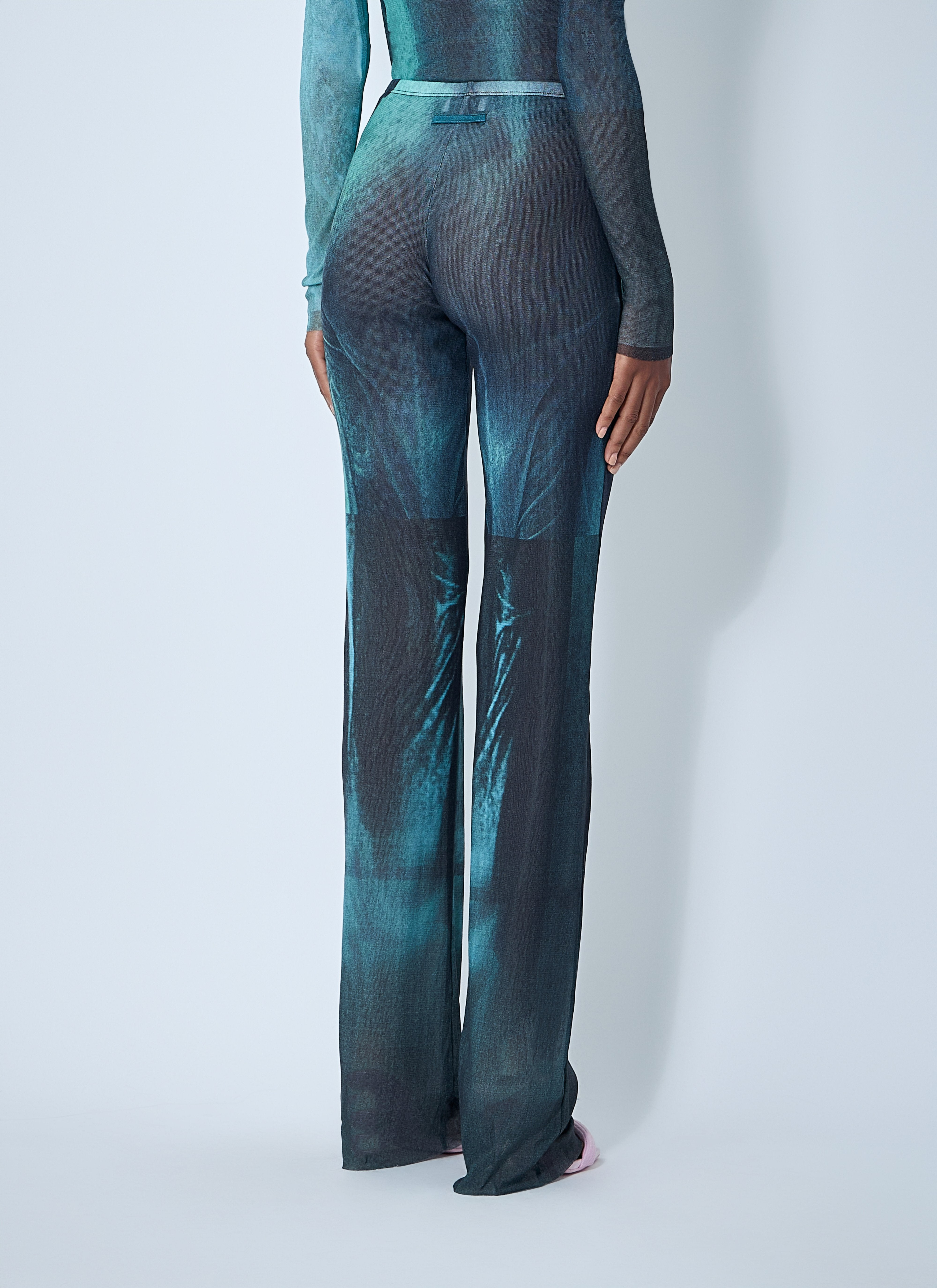Jean Paul Gaultier Women Water Mesh Pants - 4