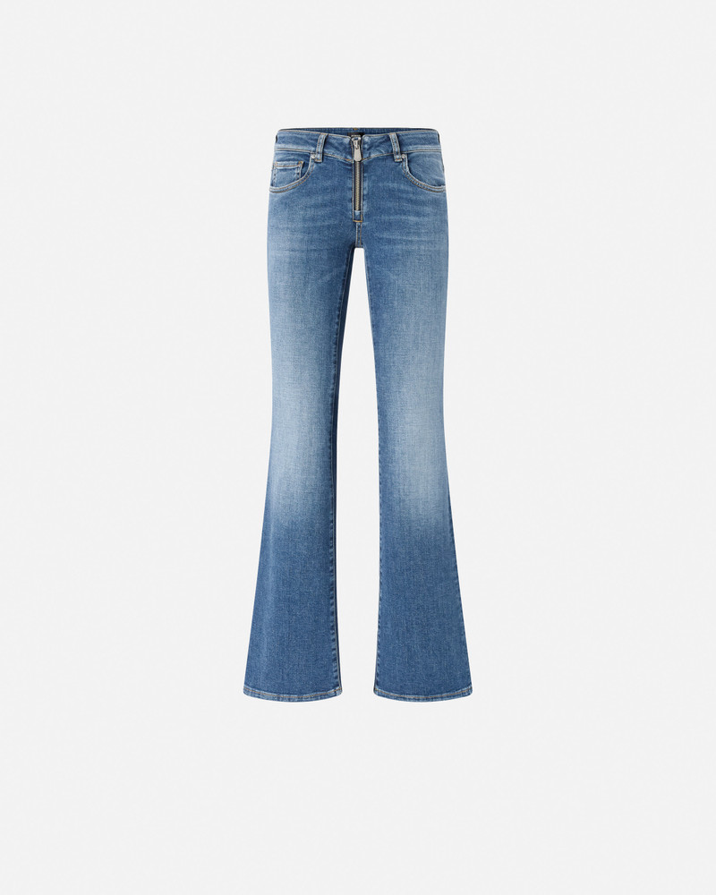 FLARED LOW-RISE JEANS 1