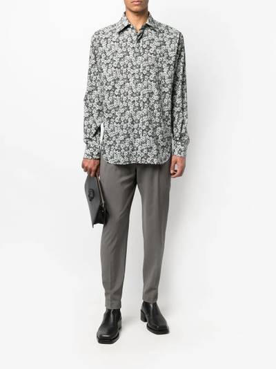 TOM FORD all-over floral-print shirt outlook