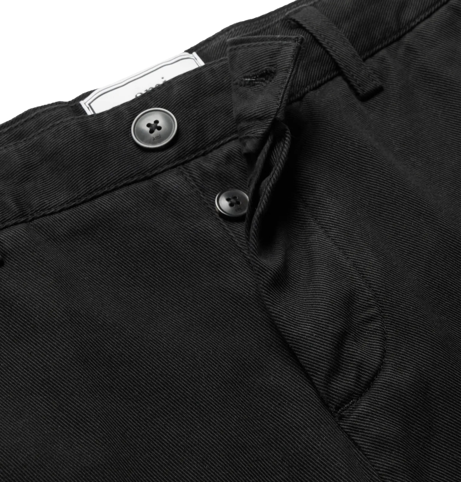 Cotton-Twill Bermuda Shorts - 6