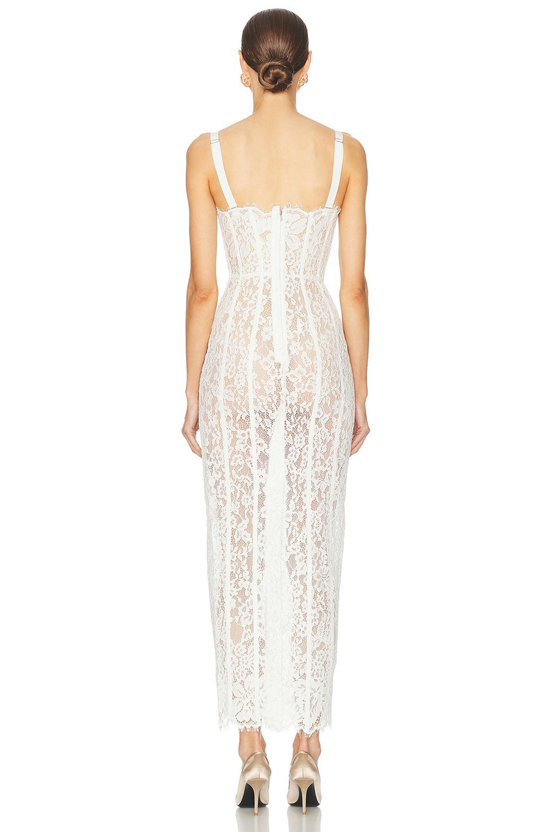 HELSA The Lace Column Dress outlook