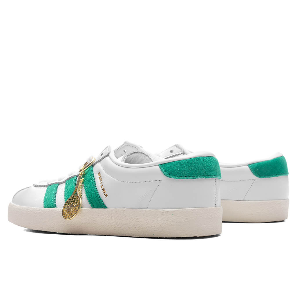 ADIDAS X SPORTY & RICH WOMEN'S BLANC - CLOUD WHITE/OFF WHITE/COURT GREEN - 3