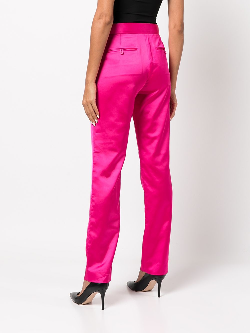 Maren straight-leg trousers - 4