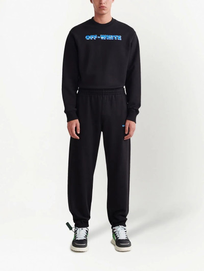 Off-White Metal Arrow-print slim-cut track pants outlook