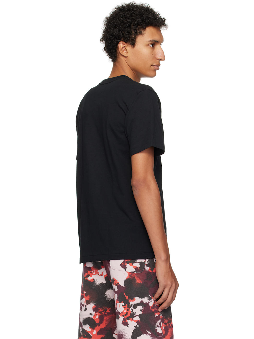 Black Trial Camo College T-shirt - 3