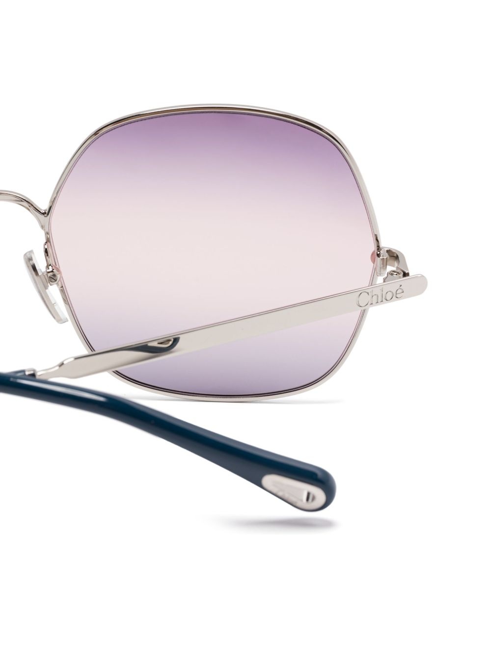 oversize-frame sunglasses - 3