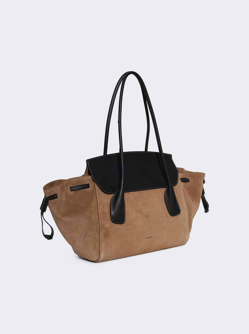 Jil Sander Small Voyage Bag Tobacco outlook