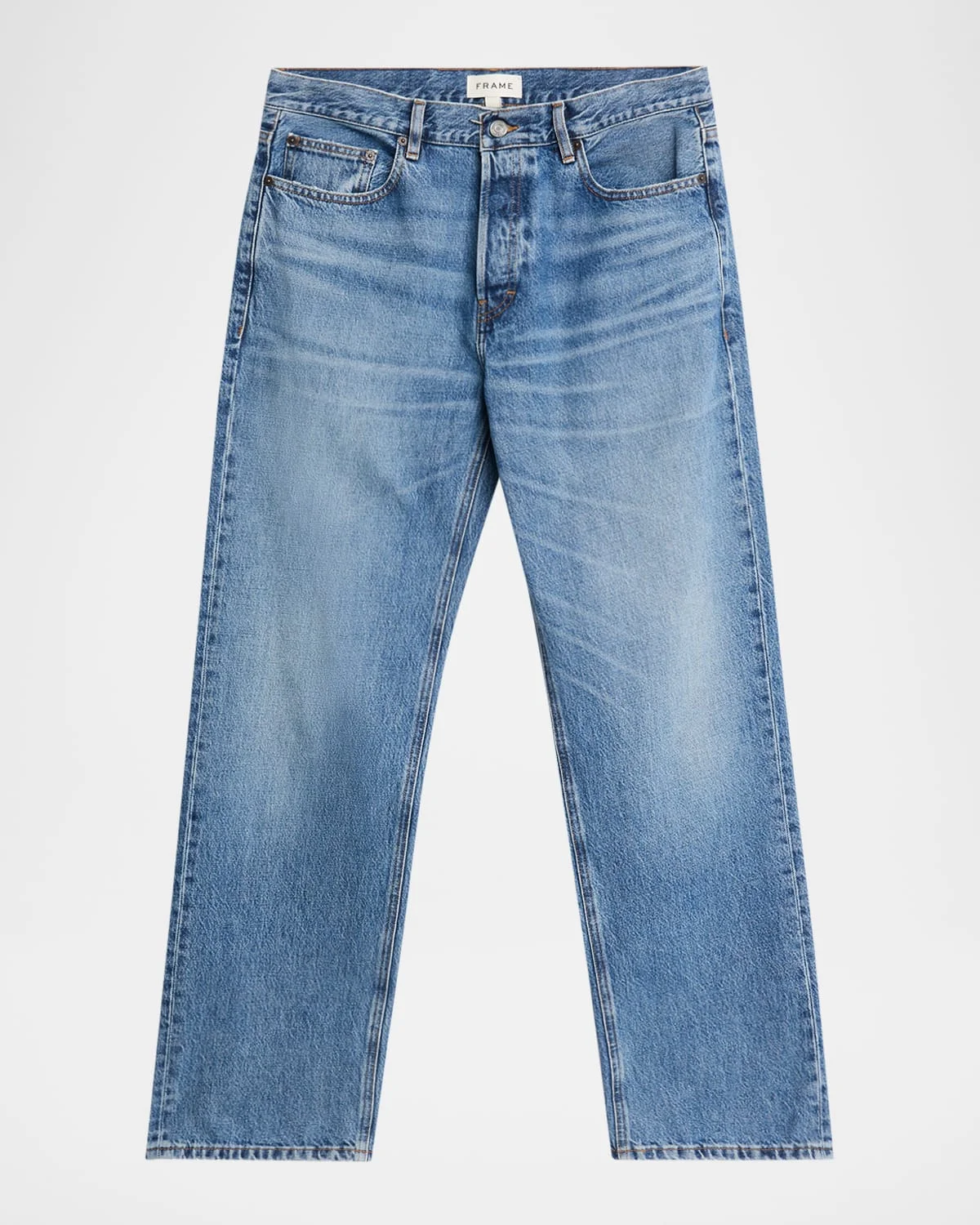 Men's Relaxed Light Wash Jeans - 1