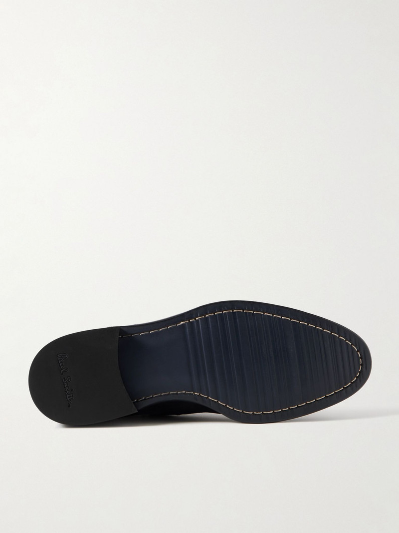 Paul Smith Lawson Suede Chelsea Boots Navy outlook