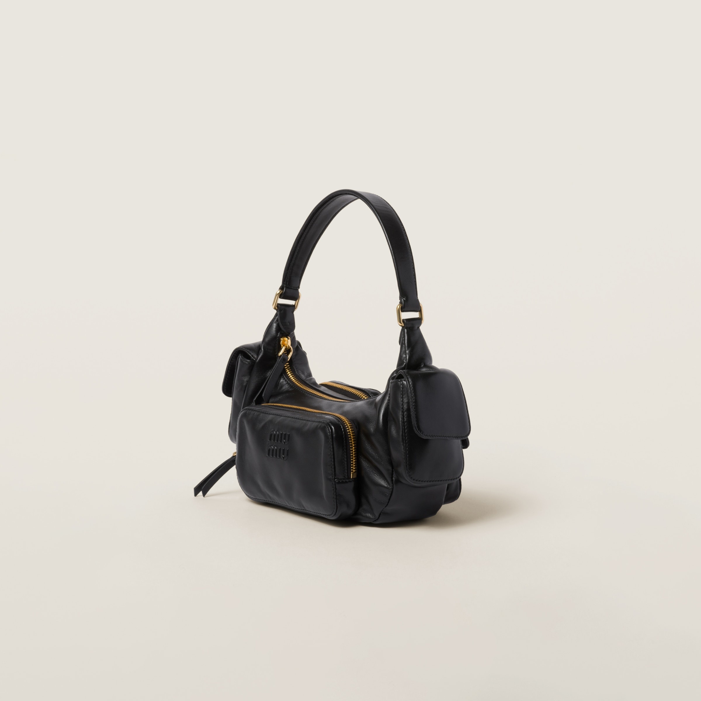 Nappa leather Pocket bag - 3