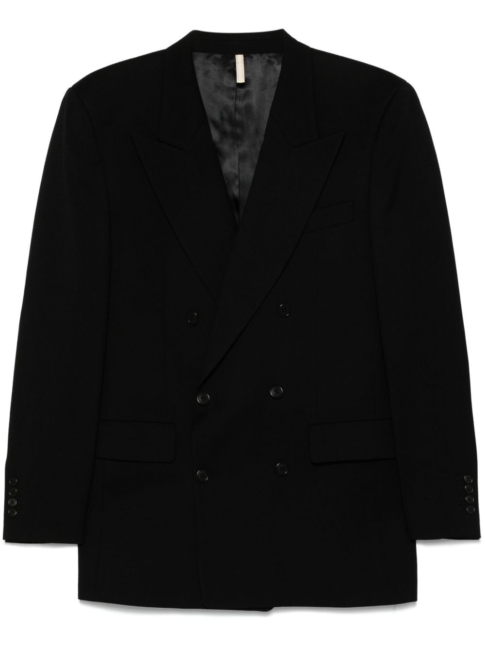 double-breasted blazer - 1