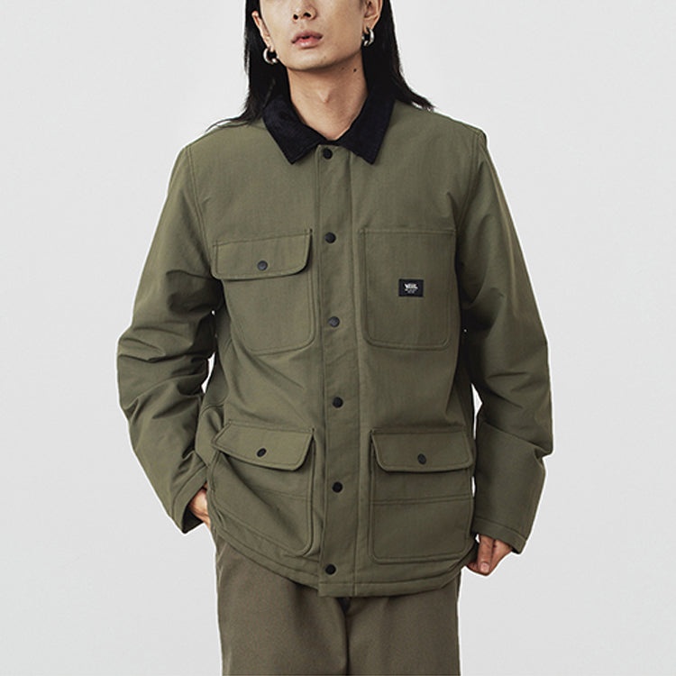 Vans Drill Chore Coat 'Olive Green' VN0A45APKCZ - 5