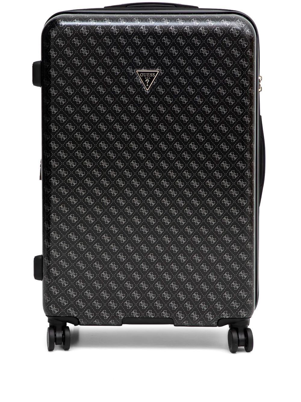 monogram-pattern luggage - 1