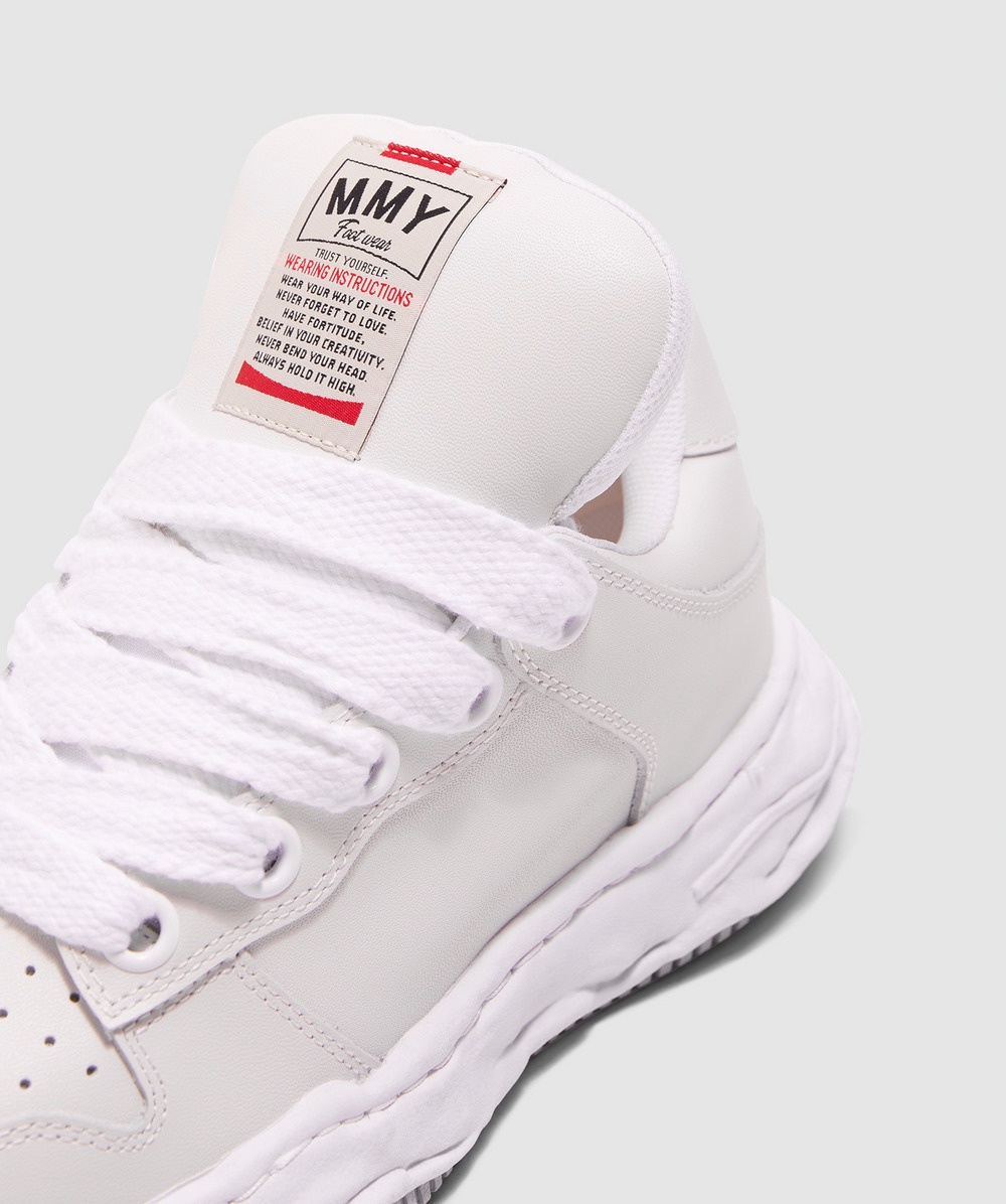 Wayne low original sole leather sneaker - 6