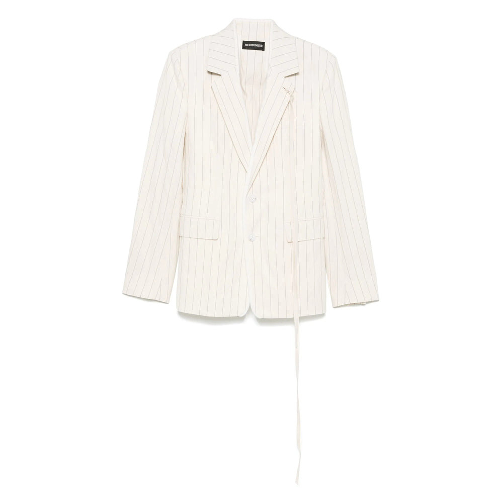 Ann Demeulemeester White Jackets - Blazers Men - 1