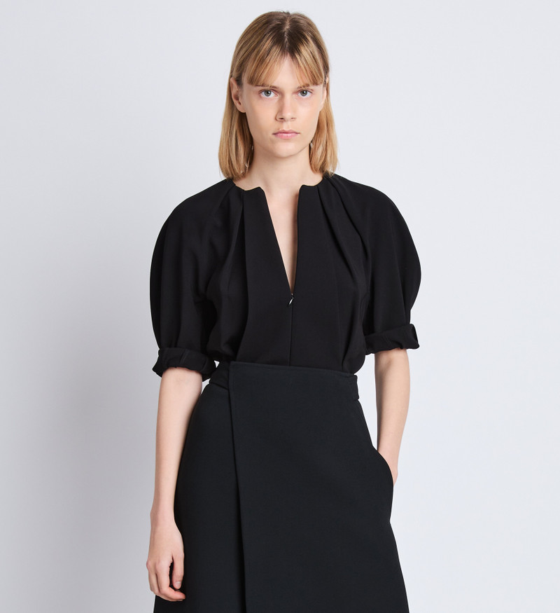 Georgia Top in Matte Viscose Crepe 2