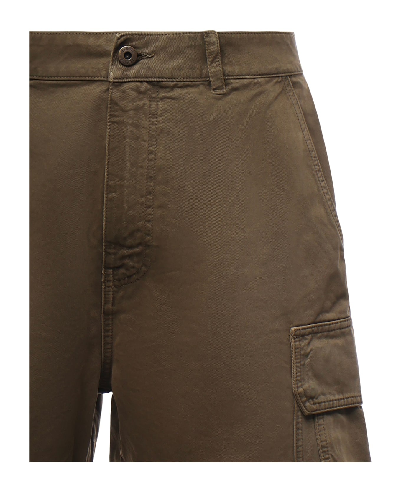 Cotton Cargo Shorts - 2