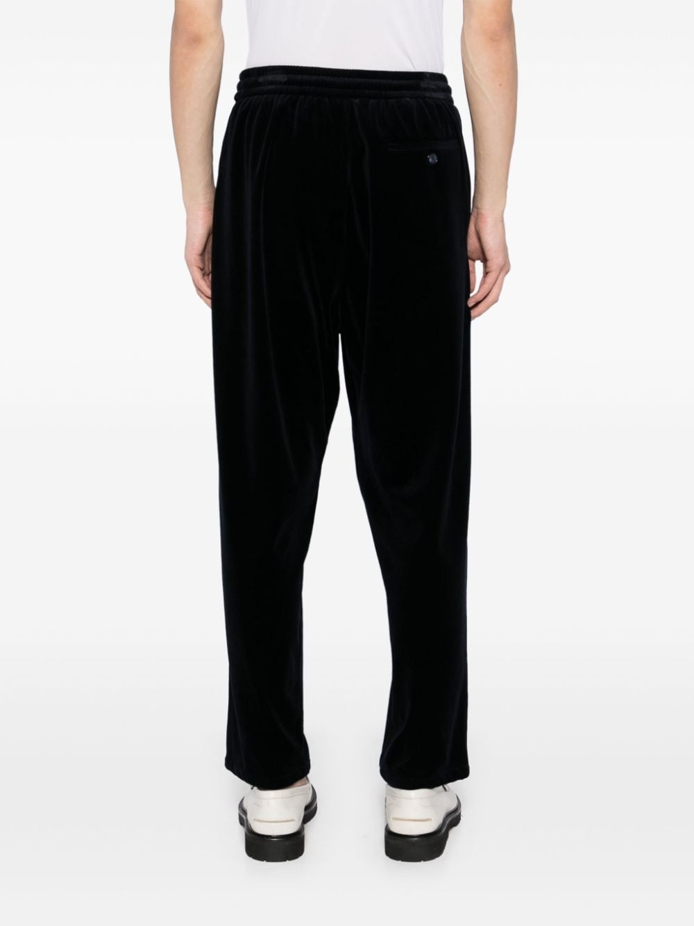 Chenille drawstring trousers - 4