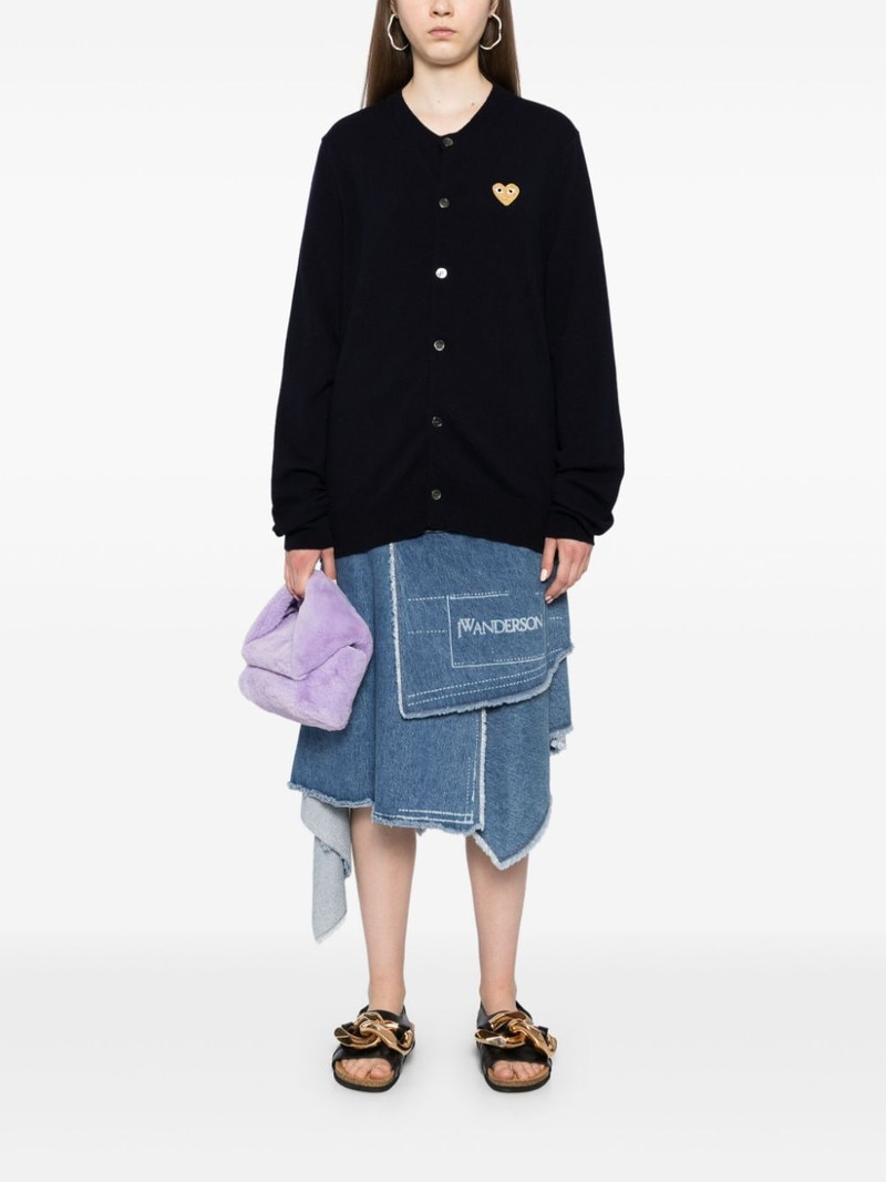 Comme des Garçons PLAY wool cardigan outlook
