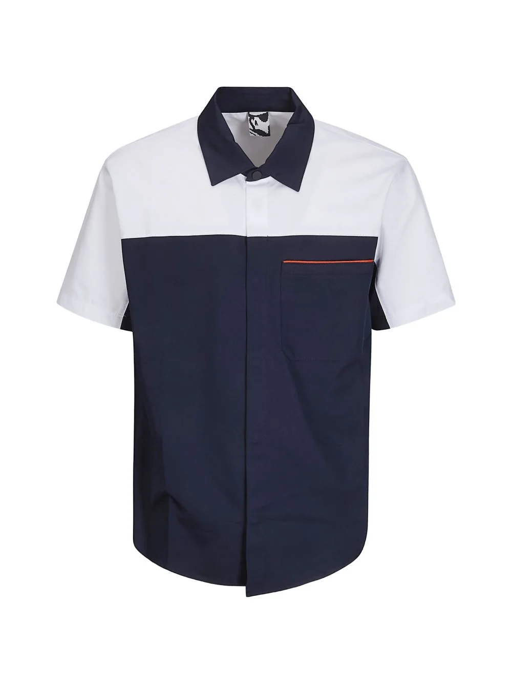 colourblock pocket shirt - 1