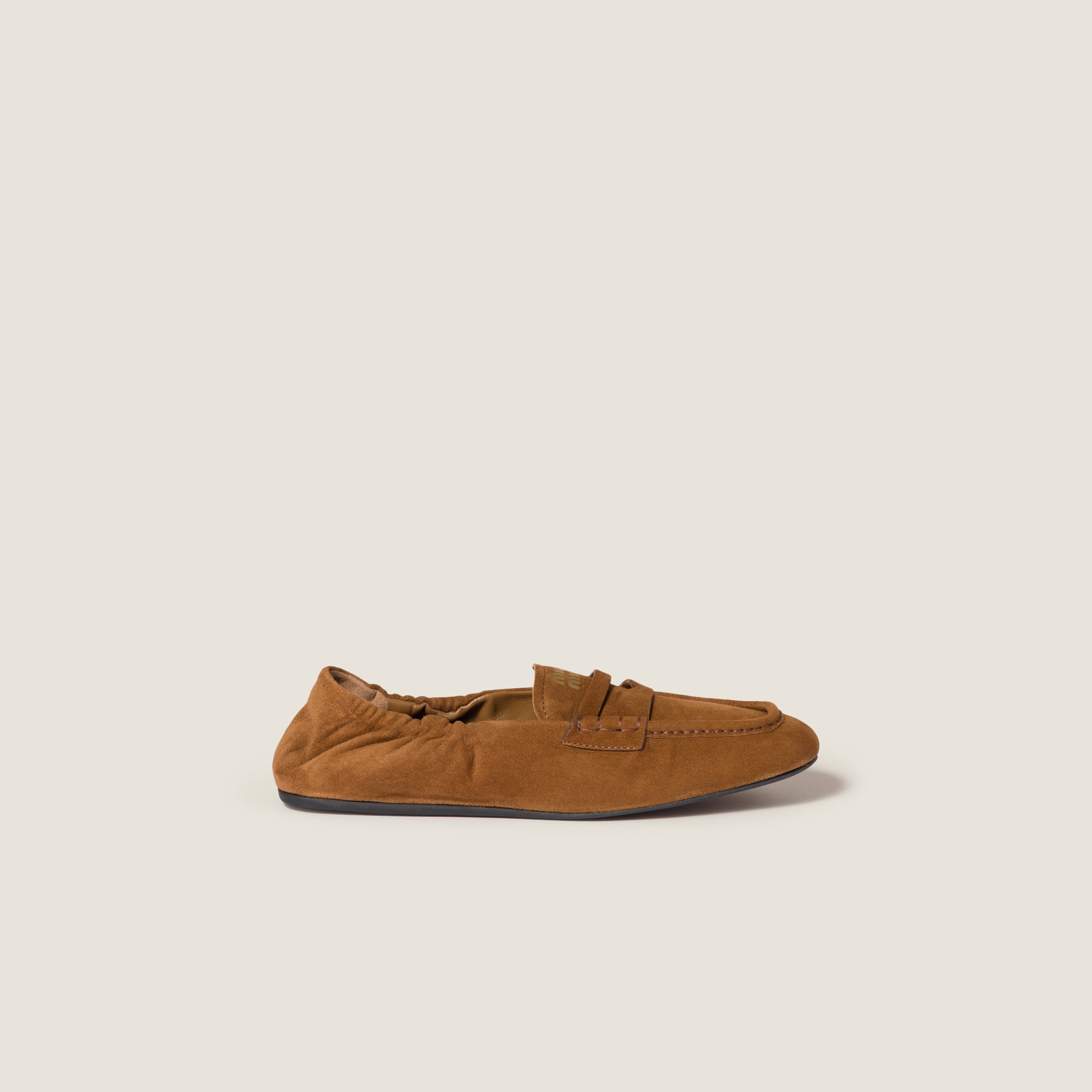 Ruches suede loafers - 2