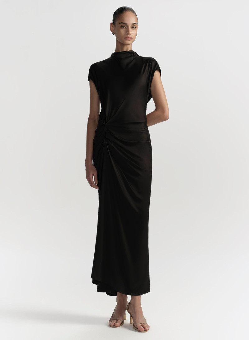 A.L.C. Alma Satin Midi Dress outlook