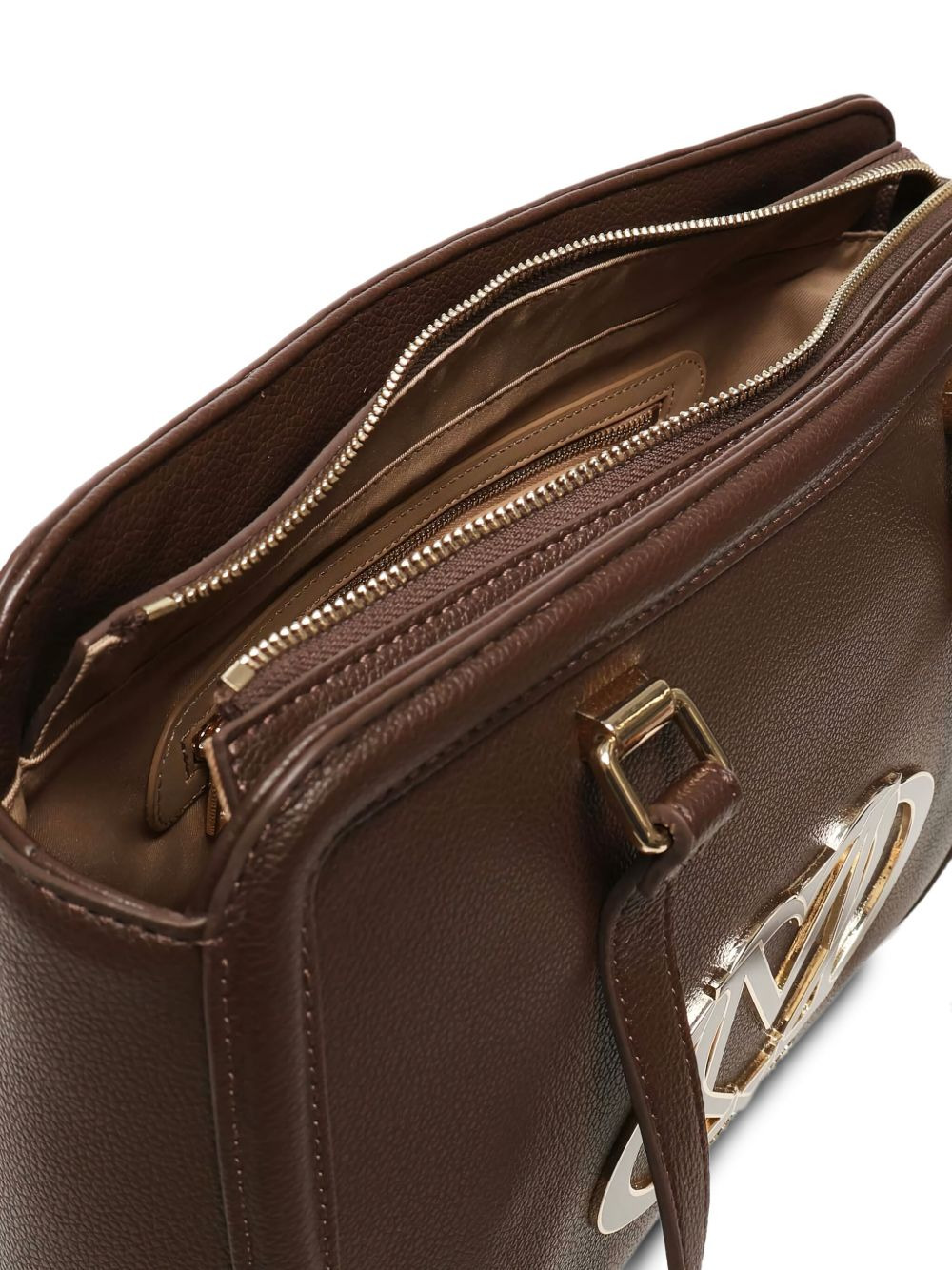 logo-plaque tote bag - 4