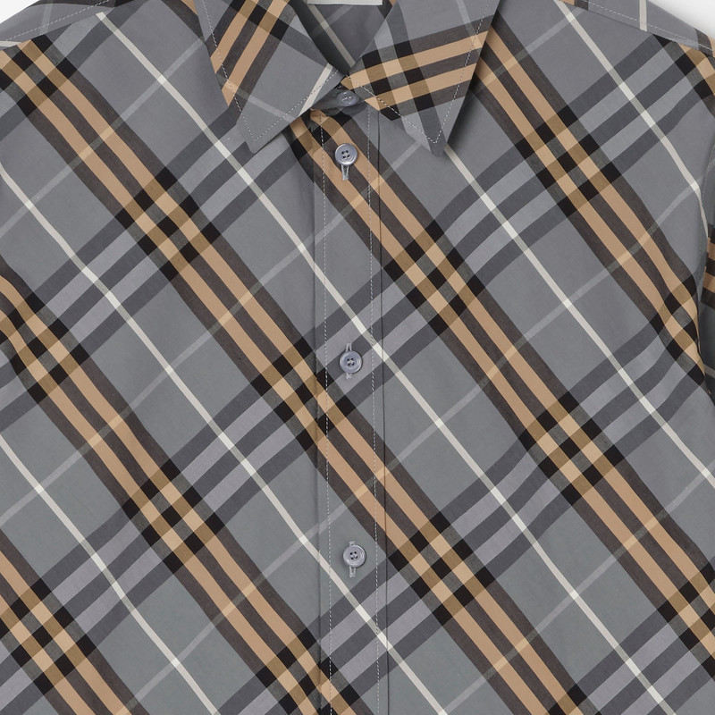 Burberry Regular Fit Check Cotton Shirt outlook