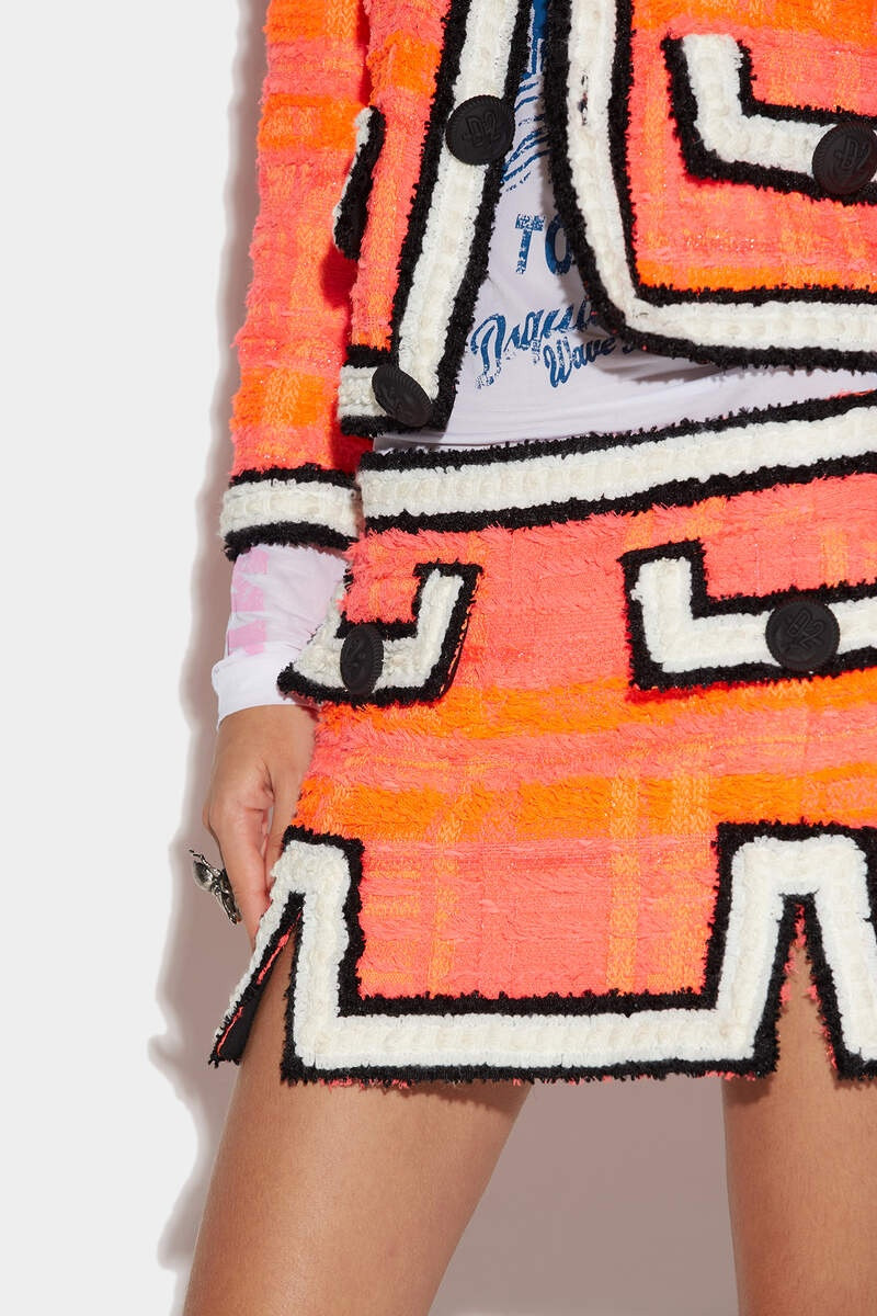 BOUCLE' MINI SKIRT 3