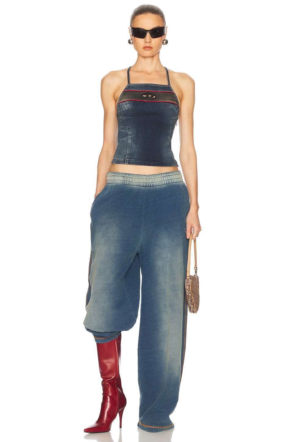 Halter Neck Tank Top - 4