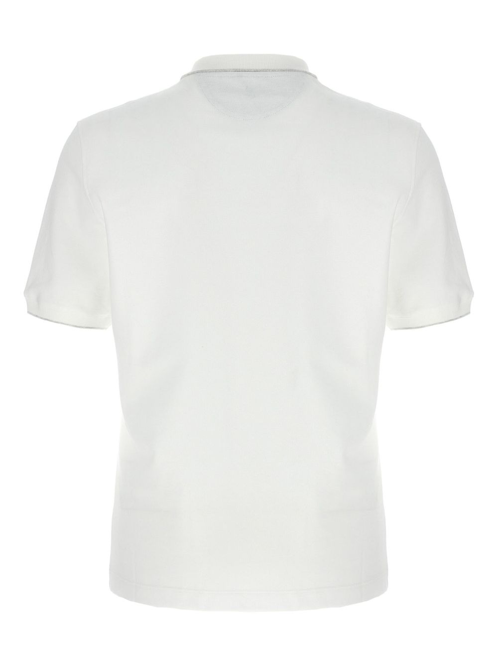 logo-embroidery piqué polo shirt - 2