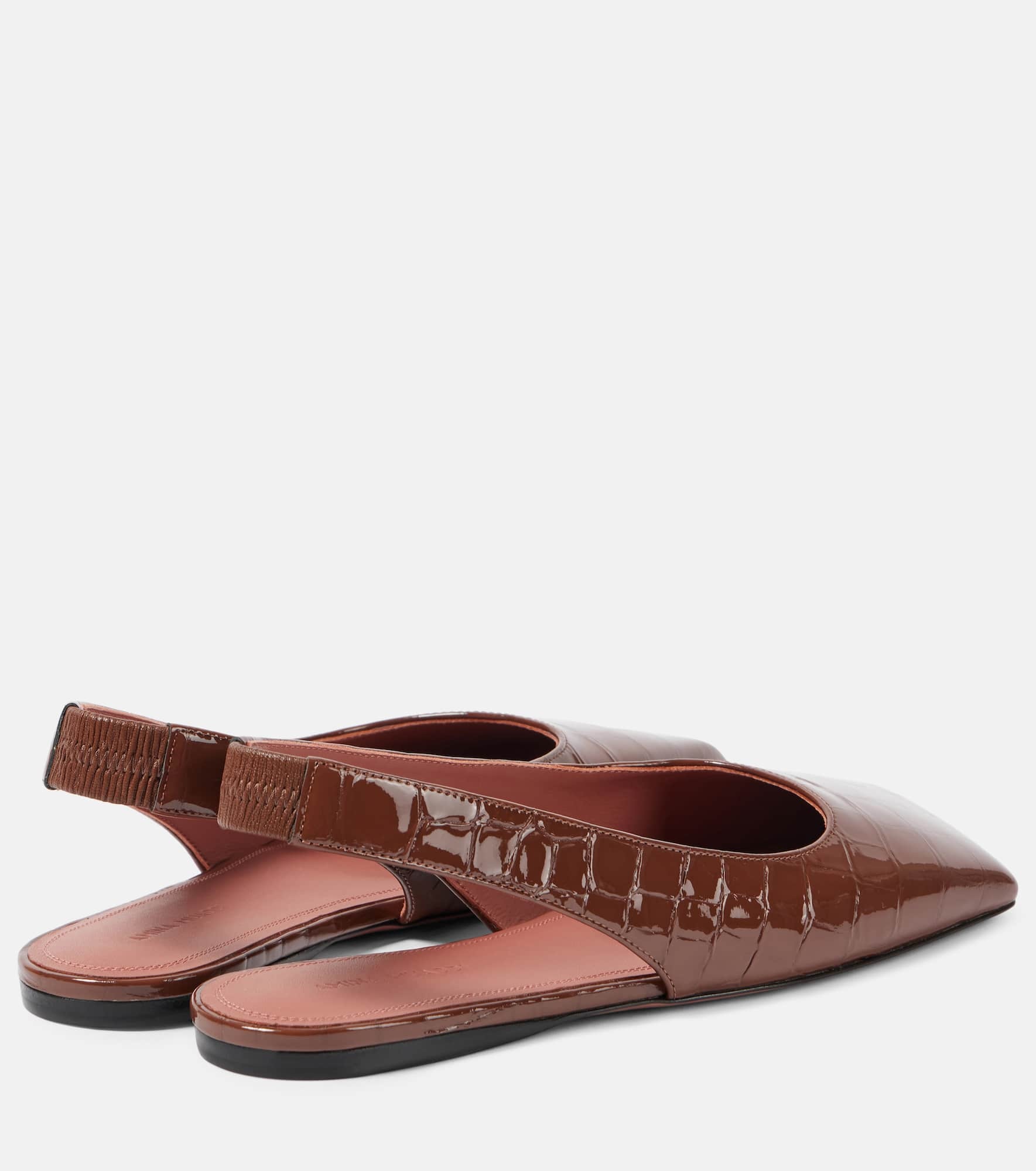 Ane patent leather slingback flats - 2