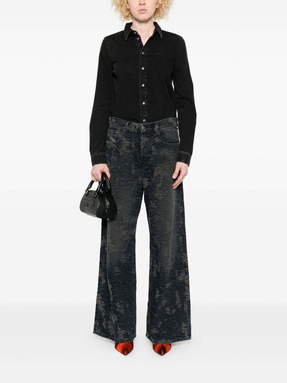 denim shirt - 2